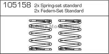 carson 105157 CV-10 Stangenset gas/rem