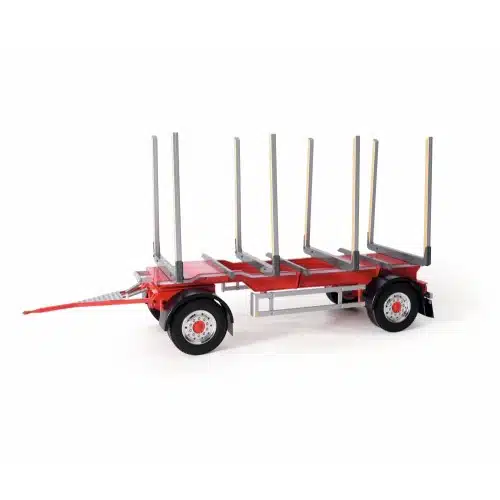 Carson 907622 2-assige Boomstammenaanhanger 1:14