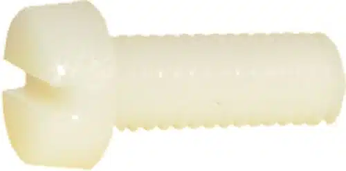 Cilinder bout met Zaagsleuf nylon M 3 X 25 mm 5 St