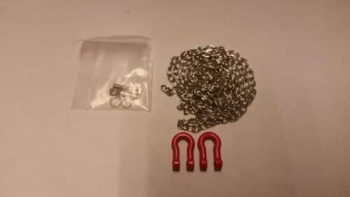 CRAWLER harps sluiting met ketting roo