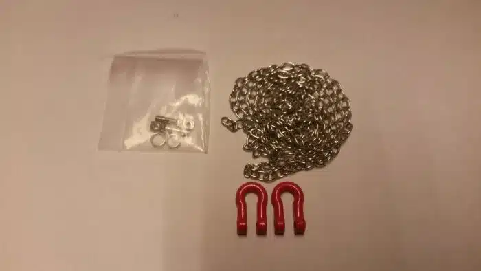 CRAWLER harps sluiting met ketting roo