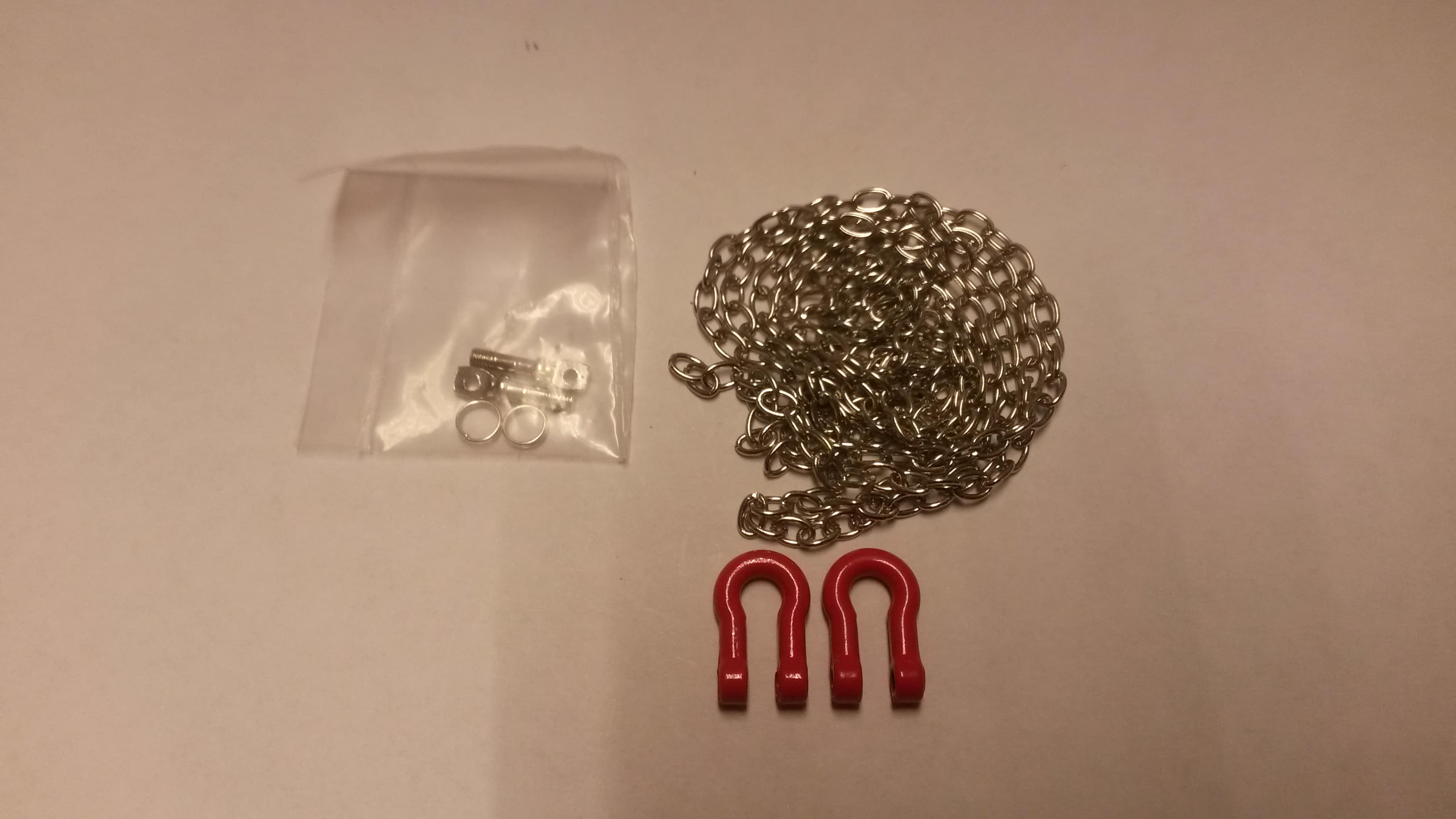 CRAWLER harps sluiting met ketting roo