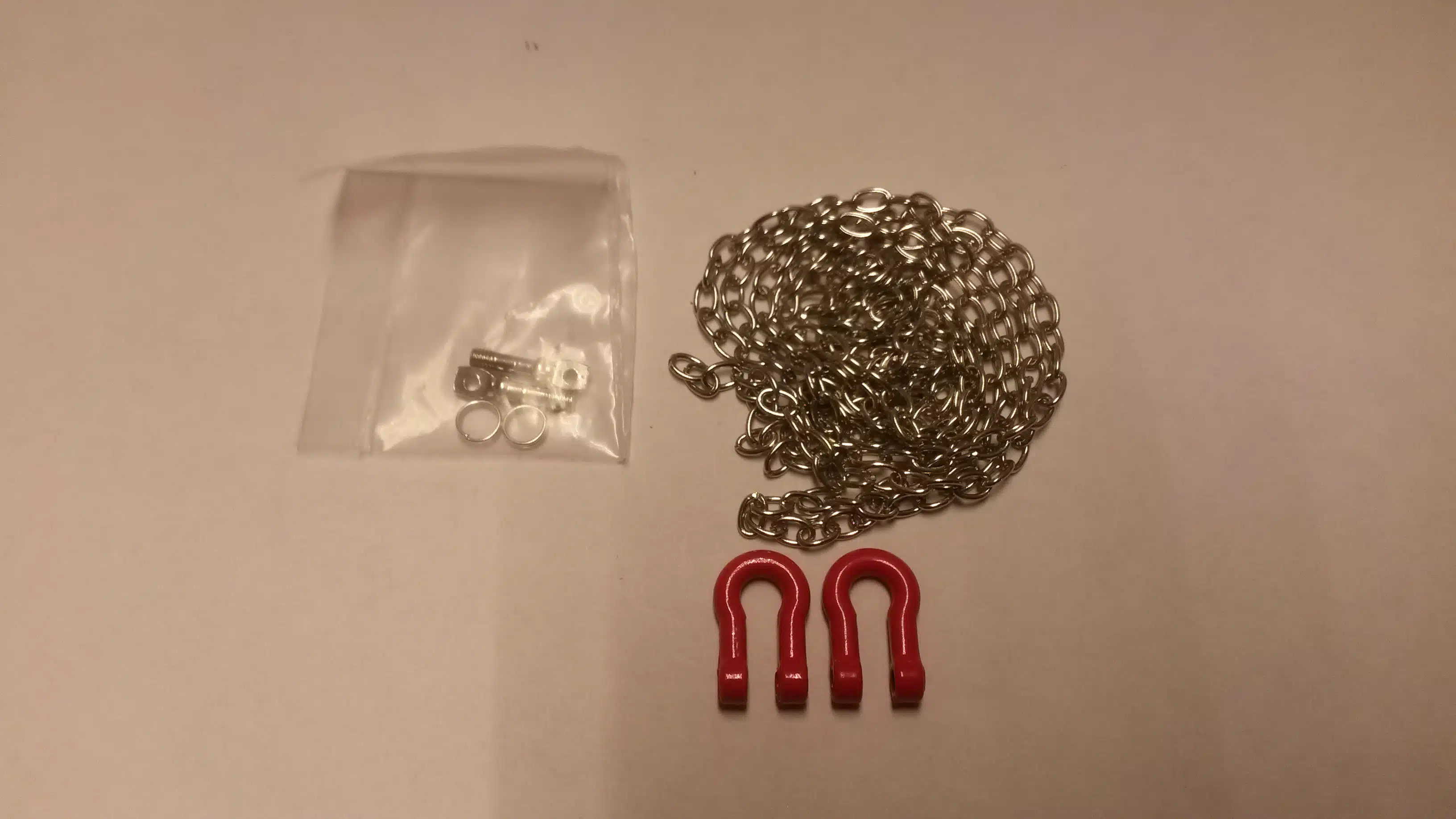 CRAWLER harps sluiting met ketting roo