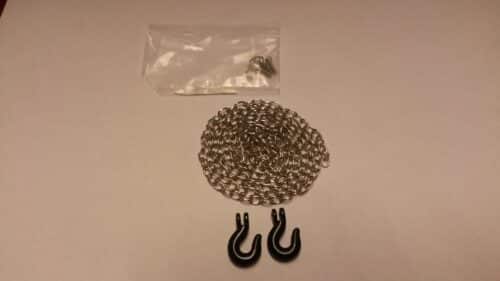 CRAWLER Ketting Met S-Haak (2) zwart
