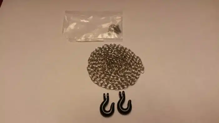 CRAWLER Ketting Met S-Haak (2) zwart