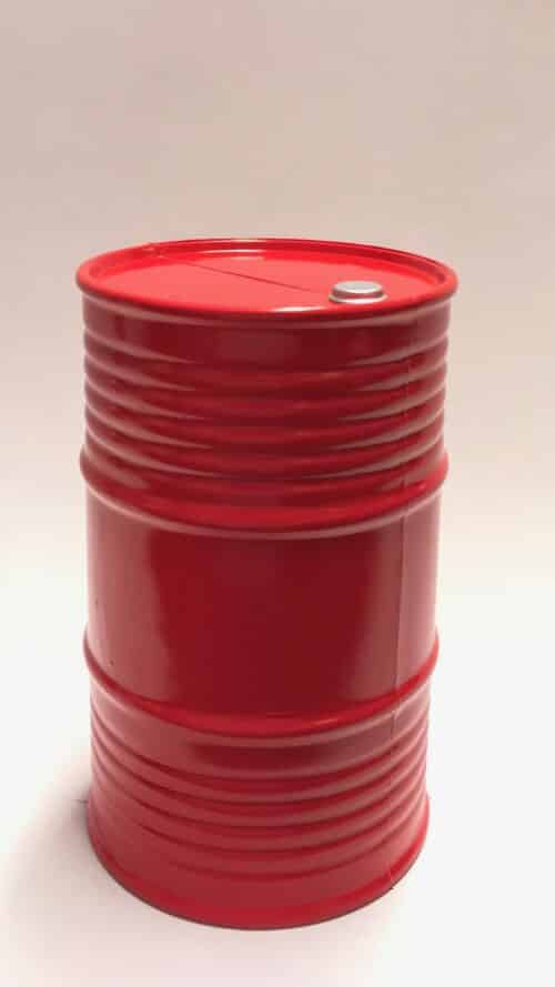 CRAWLER Oil barrel rood