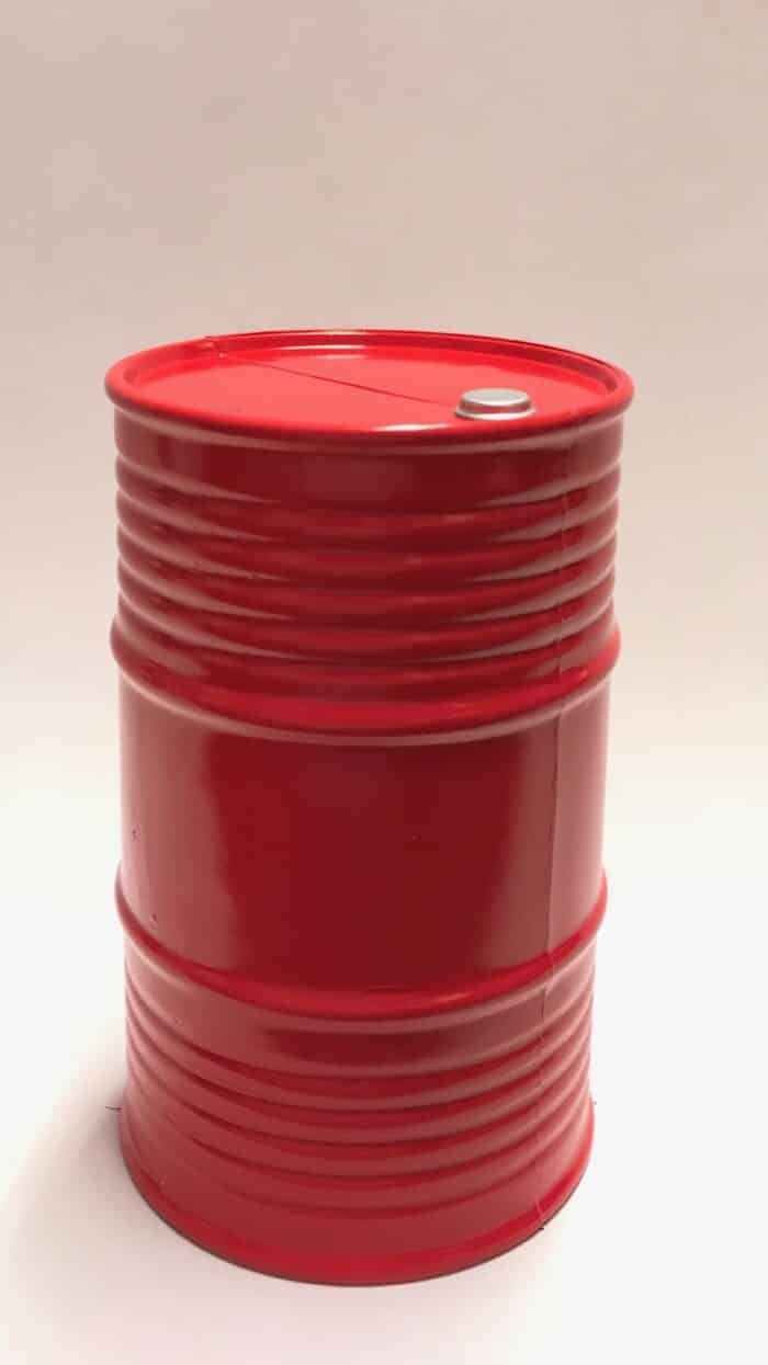 CRAWLER Oil barrel rood