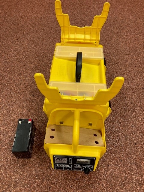 demo model nitro start set inclusief gloeiplug lader en nieuwe accu