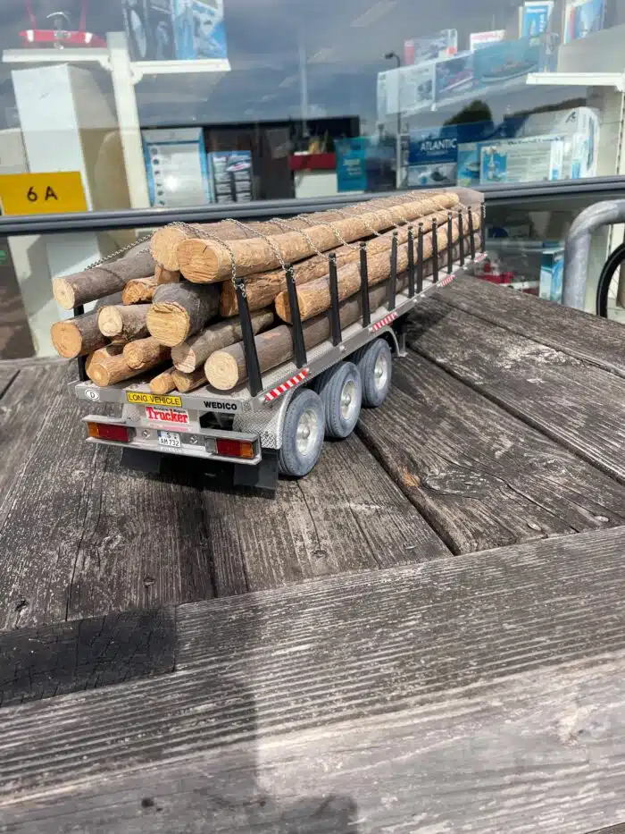 demo Wedico oplegger hout 061 alluminium velgen super single