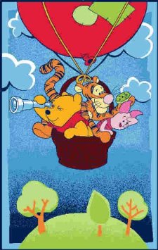 Disny Speelkleed Winnie Pooh's Adventure 95x133 cm