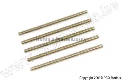 draadstang staal M3 X 60 5 St