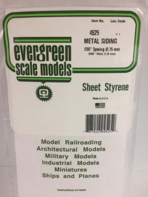 Evergreen 4525 prof. breedte 0.8 mm