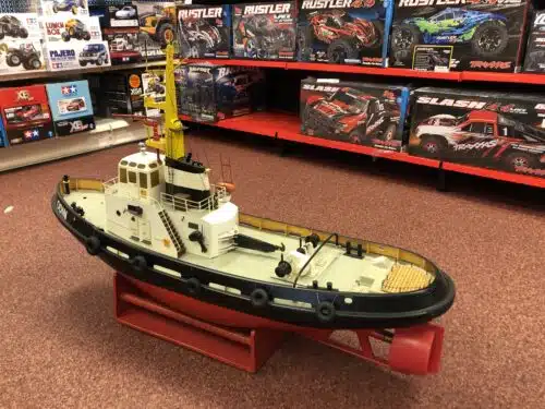 gebruikt Robbe 1080 Odin met motor, stuurservo, waterkanon en pomp