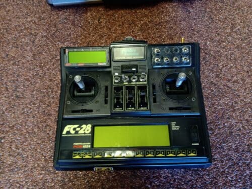 Gebruikt Robbe FC 28 Met FM ontvanger en 2.4GHZ Jeti Module en Ontvanger Plus Module F15 11