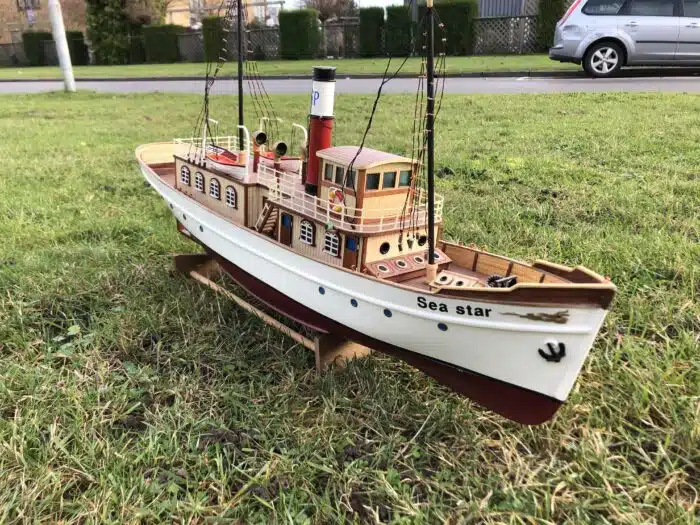 Gebruikt sea star passagiers ship met epoxy romp en motor
