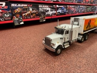 Gebruikt Wedico Amerikaanse truck peterbilt met trailer inclusief geluid en licht