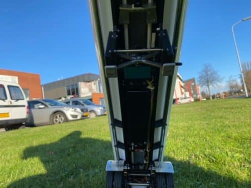 gebruikt Wedico trailertank oplegger met verlichtingsset infrarood 797 en alumininum velgen