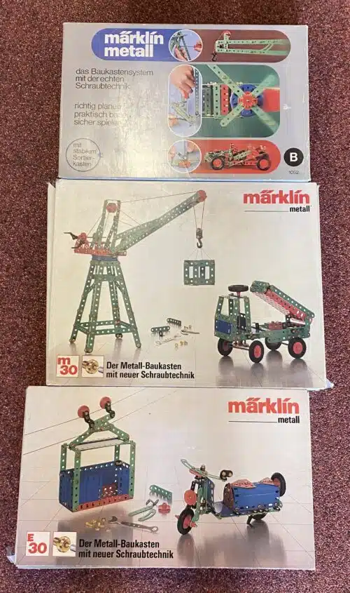 Gebruikte Marklin Metall 1004, 1016 en 1052