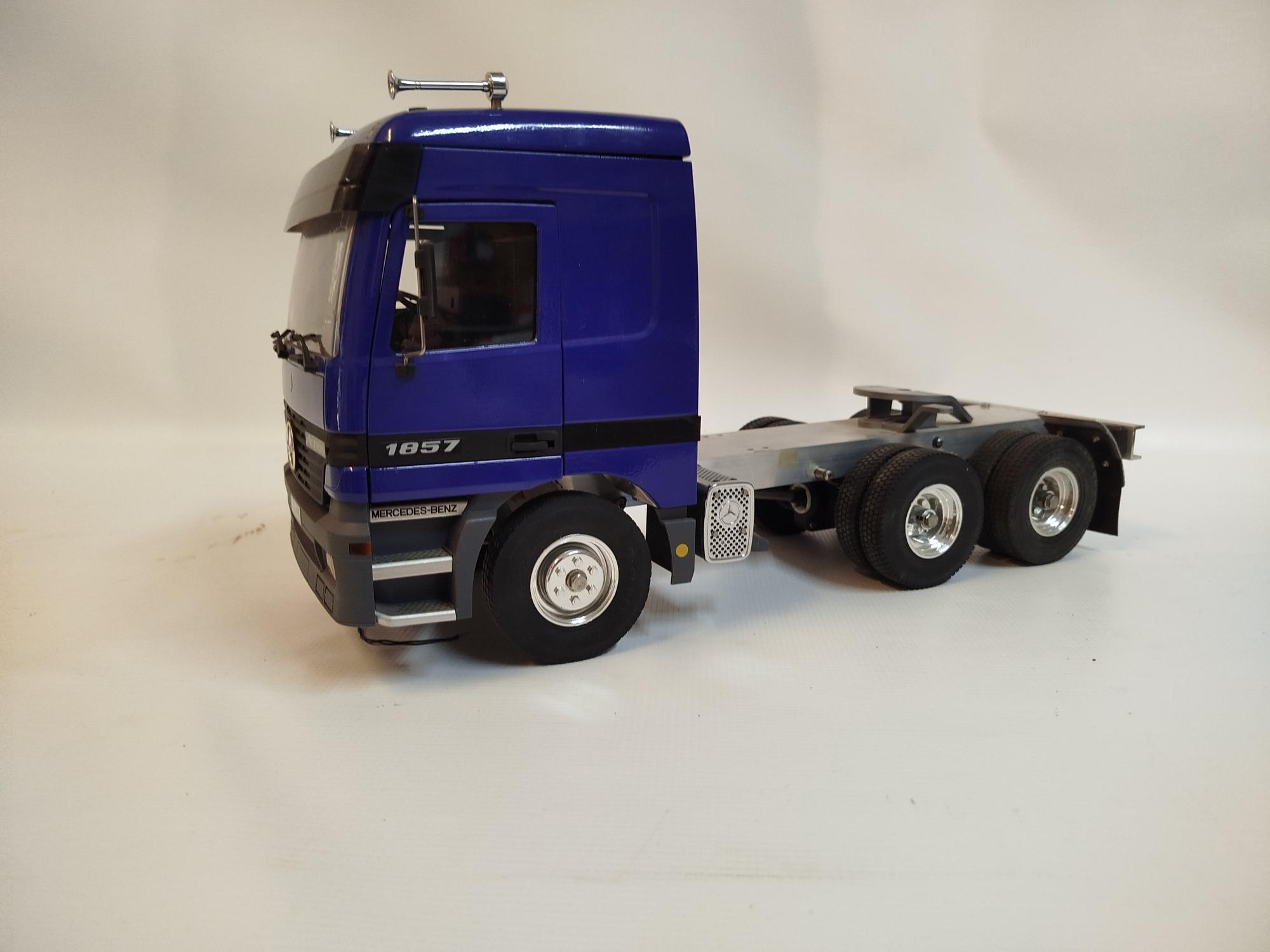 Gebruikte wedico Truck donker blauw