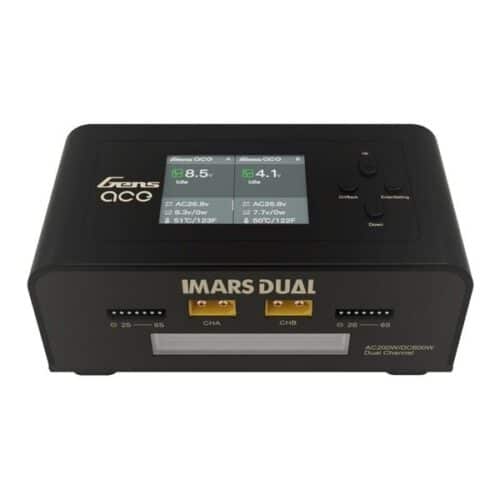 Gens Ace Imars Dual smart charger 7 - 30v zwart