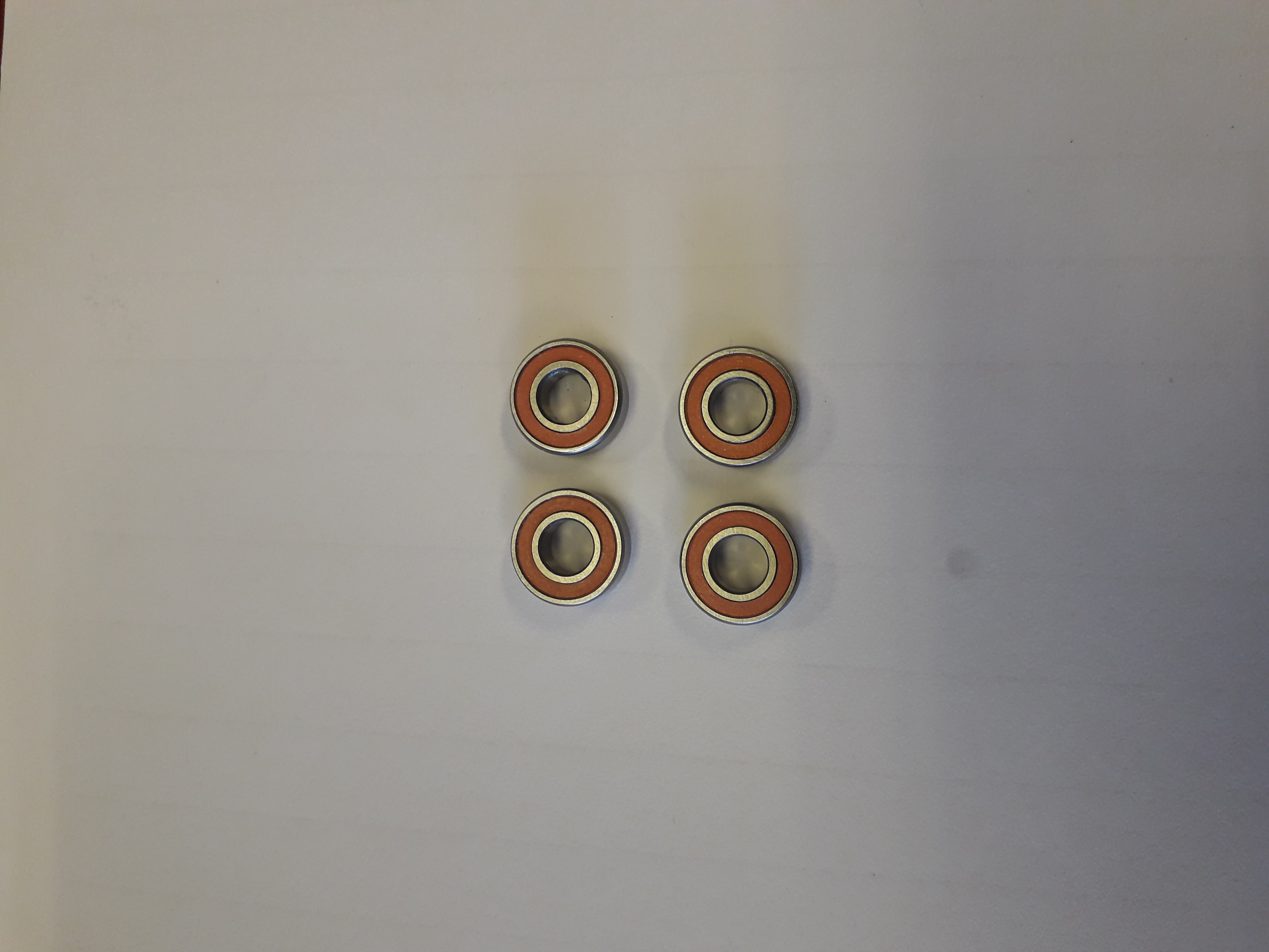 gf-0500-004 Kogellager Rubber dic 5x11x4 (4st)