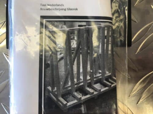 Glas Rack Bouwpakket