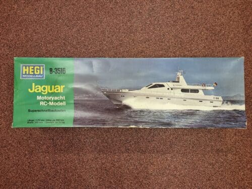 HEGI Wedico 3516 Jaguar Motoryacht-RC-Modell
