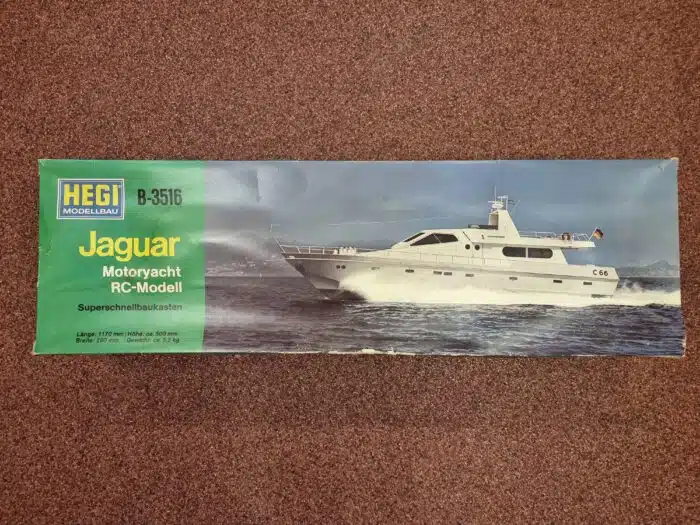 HEGI Wedico 3516 Jaguar Motoryacht-RC-Modell