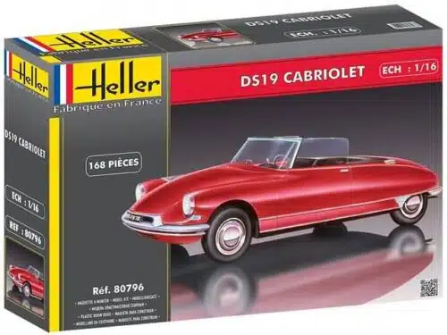 Heller 80796 DS 19 CABRIOLET