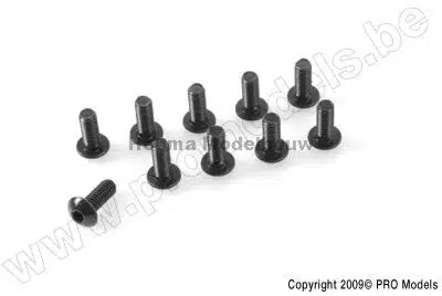 Inbus Bolkop Schroef M4 X 25 Staal 10 St