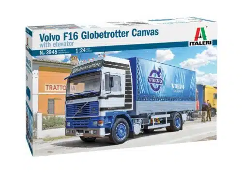 Italeri 3945 Volvo F16 Globe trotter canvas