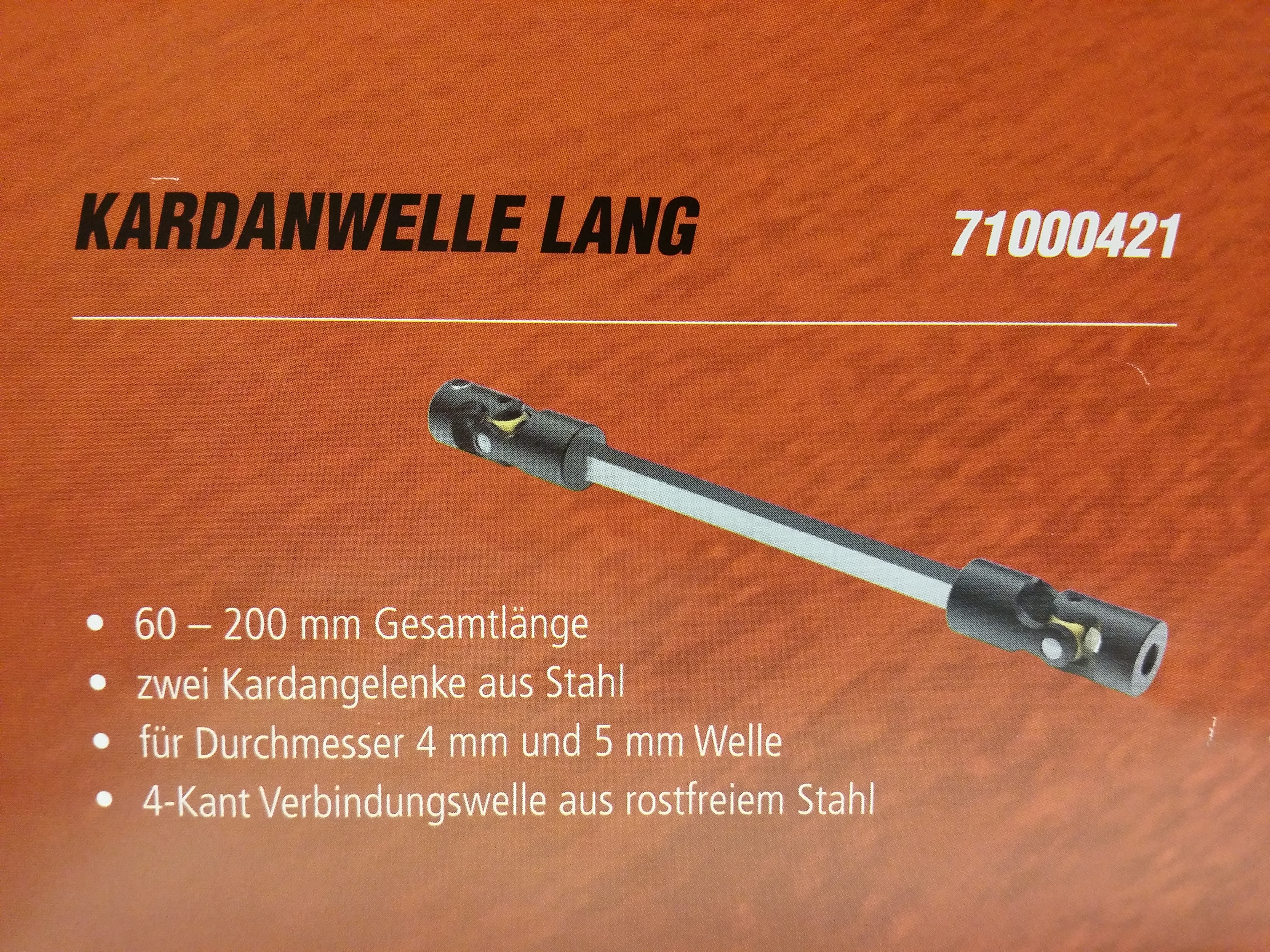 Kardanwelle Lang