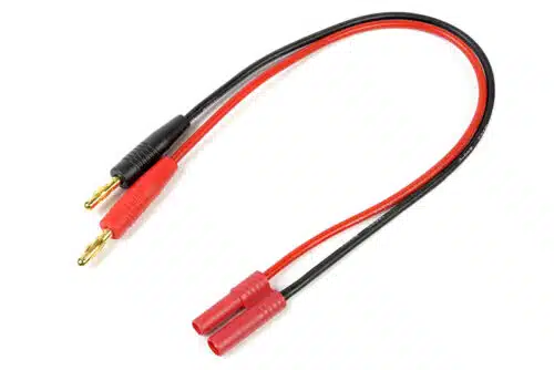 Laadkabel 4.0mm goudstekker, silicone