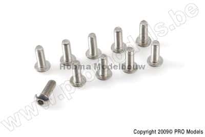 Laagbolkopschroef Met Binnenzeskant M3 X6 10 St