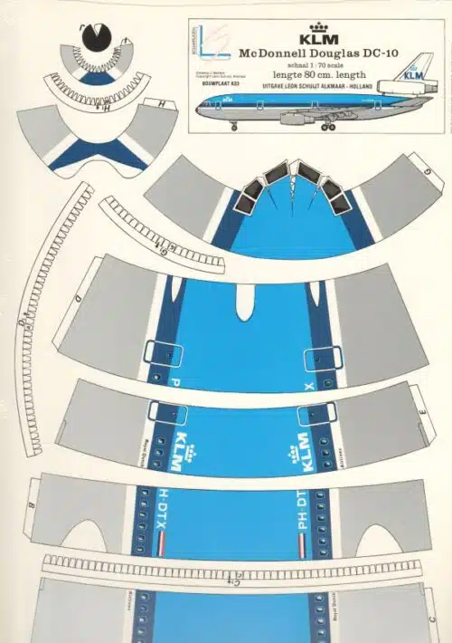 Leon Schuijt A33 KLM McD.Douglas DC-10