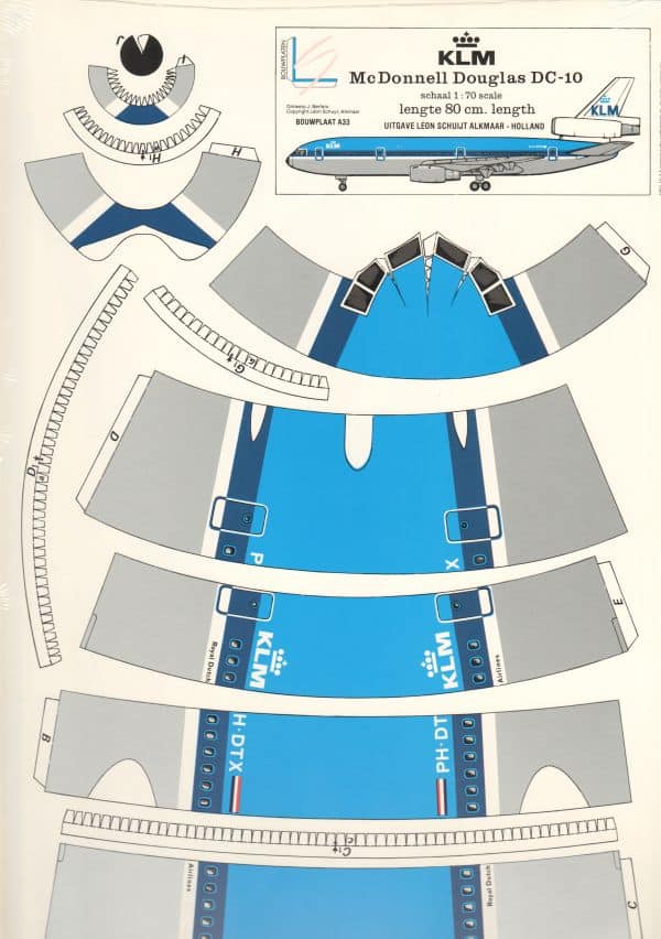 Leon Schuijt A33 KLM McD.Douglas DC-10