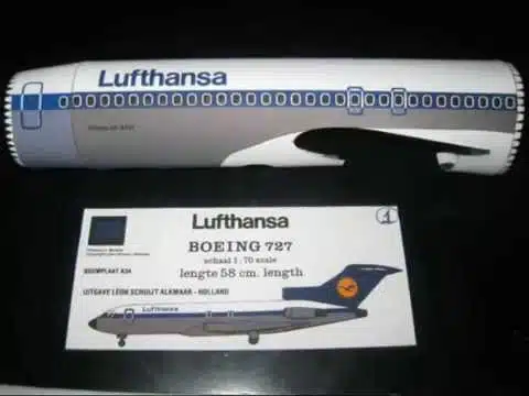 Leon Schuijt A34 Lufthansa Boeing 727 1:70