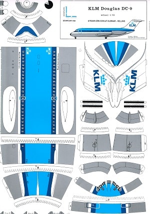 Leon Schuijt A38 KLM Douglas DC-9 1