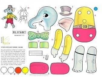 Leon Schuijt C5/C6 Trekpop "Olifant+ R