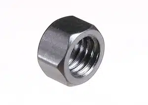 Moer zwart M1.6 zeskant speciaal voor modelbouw ( 10 ST )