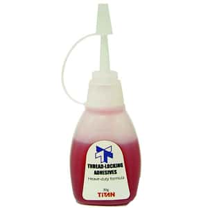 Moervast (lock bond) rood (extra sterk