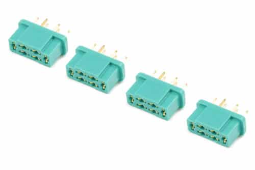 MPX goudstekker, Man. (4pcs)