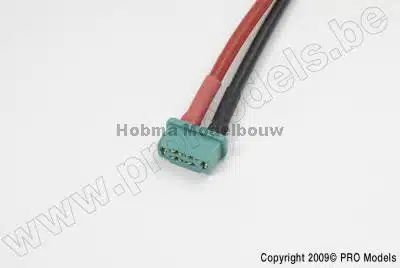 MPX goudstekker Man silicone kabel