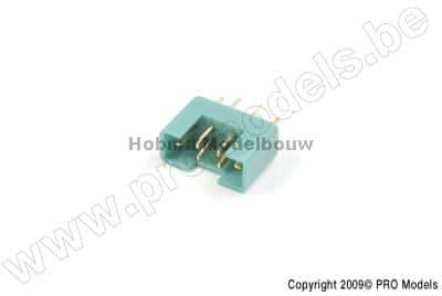 MPX goudstekker, Vrouw. (4pcs)
