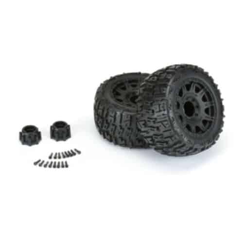 Proline 10175-10 Trencher LP 3.8" MTD Raid 8x32 Wheels 17mm F/R