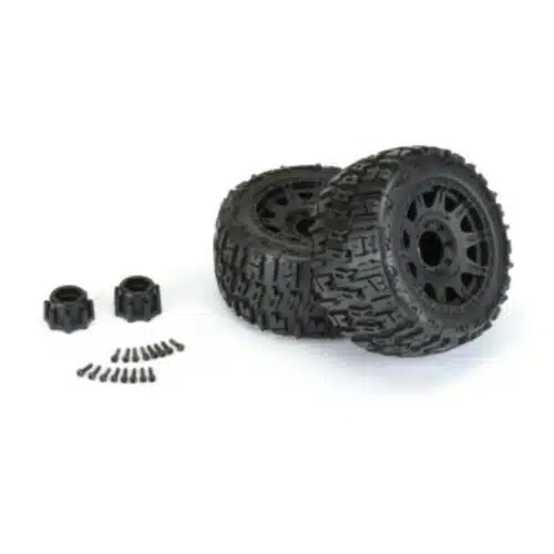 Proline 10175-10 Trencher LP 3.8" MTD Raid 8x32 Wheels 17mm F/R