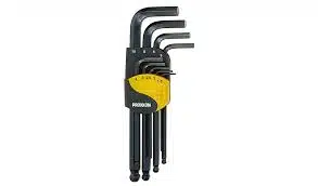 Proxxon 23946 Haakse sleutelset voor inbusschroeven 1,5 - 10 ( 9 dlg )