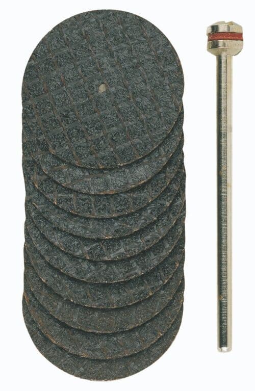 Proxxon 28808 Doorslijpschijven versterkt 22 mm + houder ( 10 st )