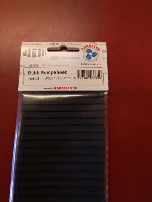 Raboesch 104 23 Rubber Bump Sheet 300x75x2.5