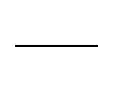 Raboesch 1,5X 6,0MM 30CM Strip Kunstof wit